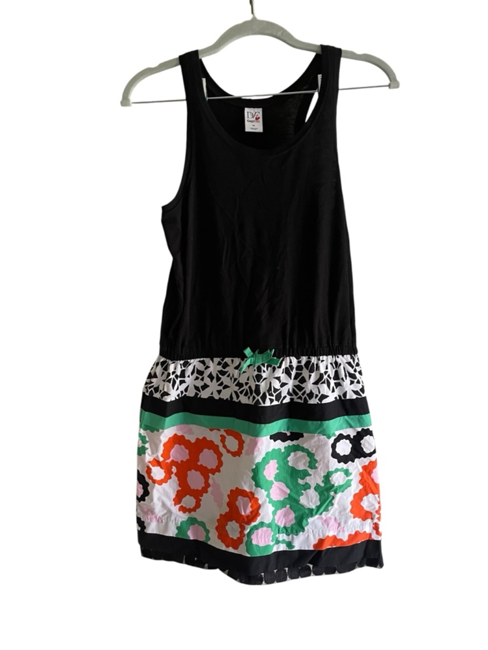 Gap Kids x Diane von Furstenberg Dress XL Black Graphic Print Summer Dress